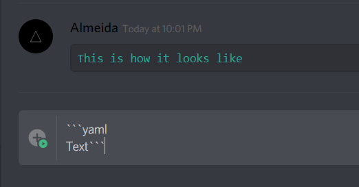 how to cross out text in discord