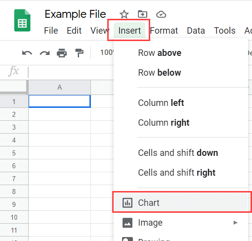 How to make a line graph in google sheets