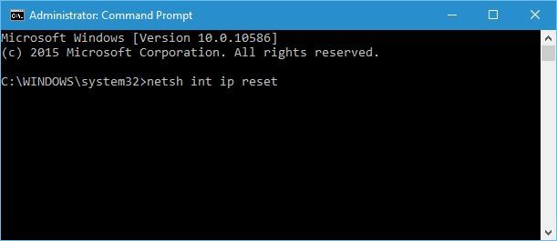 wifi doesn't have a valid ip configuration windows 10
