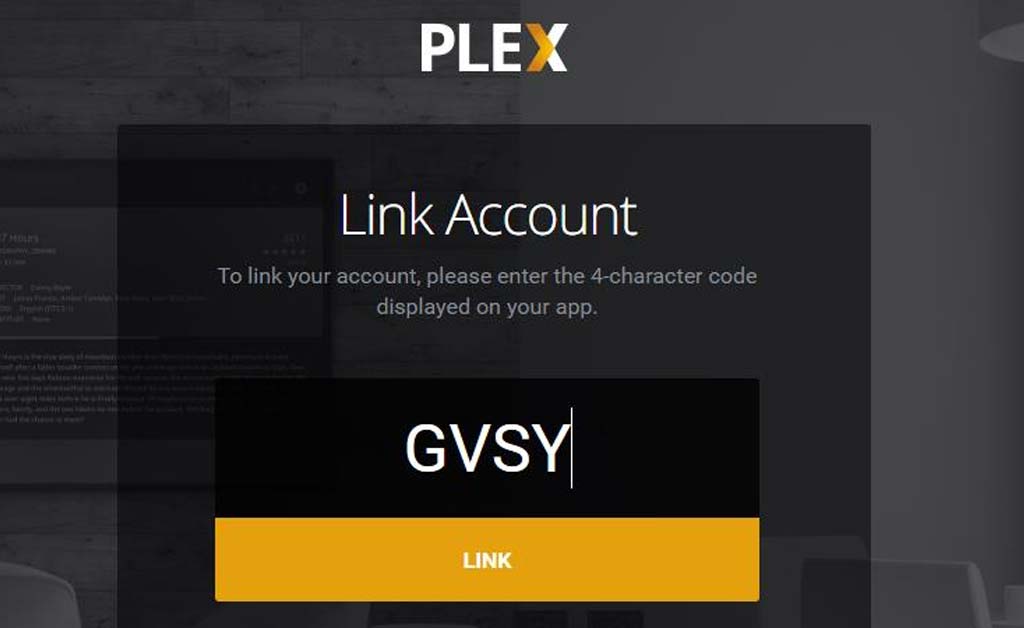 plex.tv/link sign in 