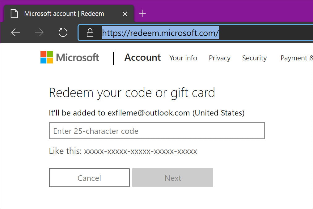 https www microsoft com link code 