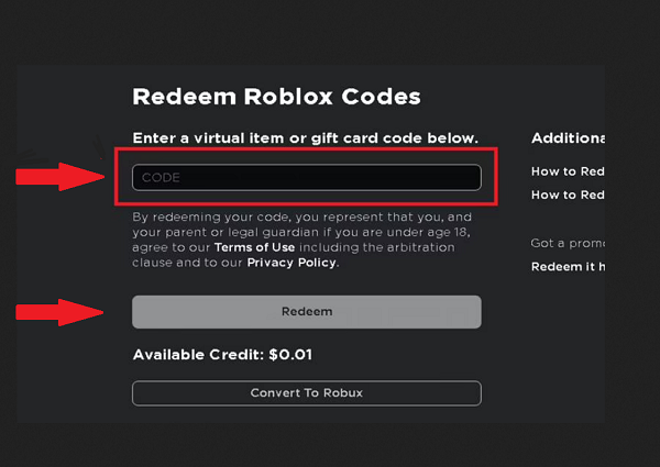 redeem roblox codes 2022