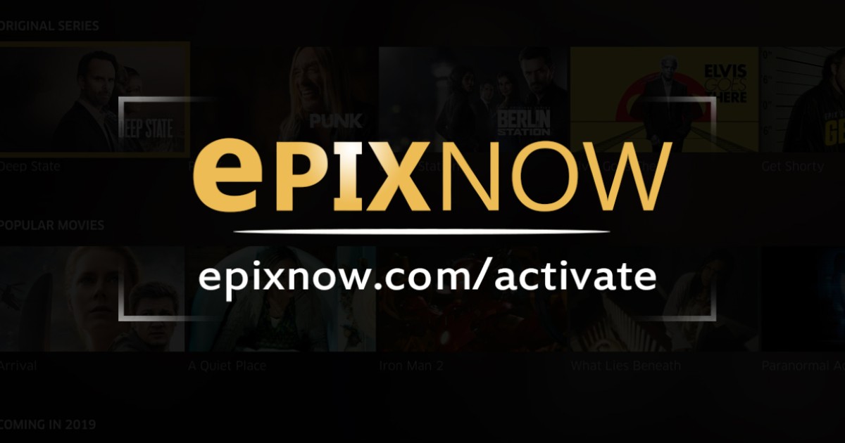 epix now activate