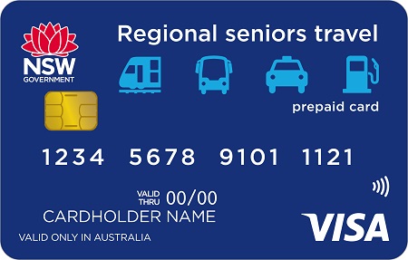 how to activate nswregionalseniors cards