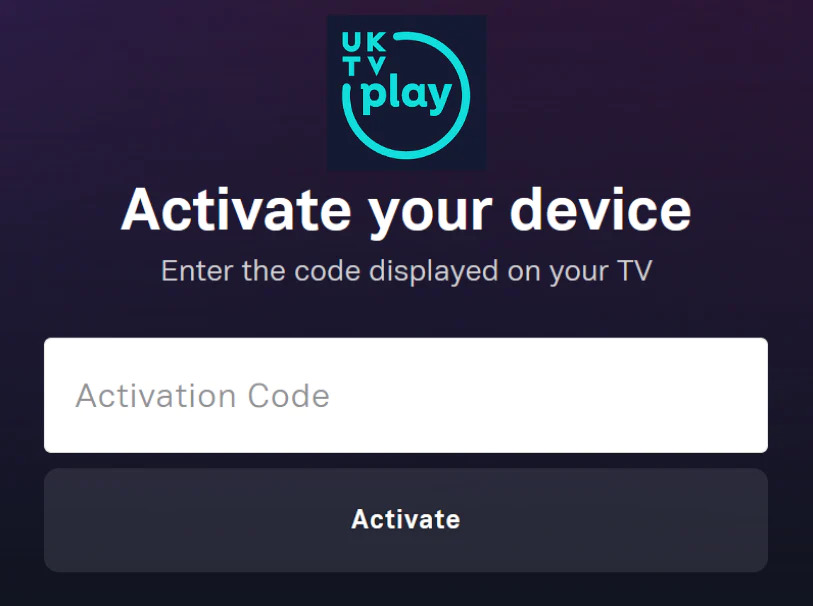 uktvplay.co.uk/activate code